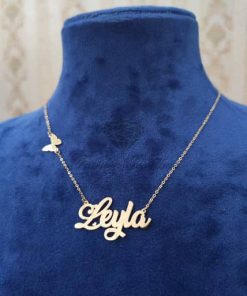 Collier Prénom En Or "CPP"
